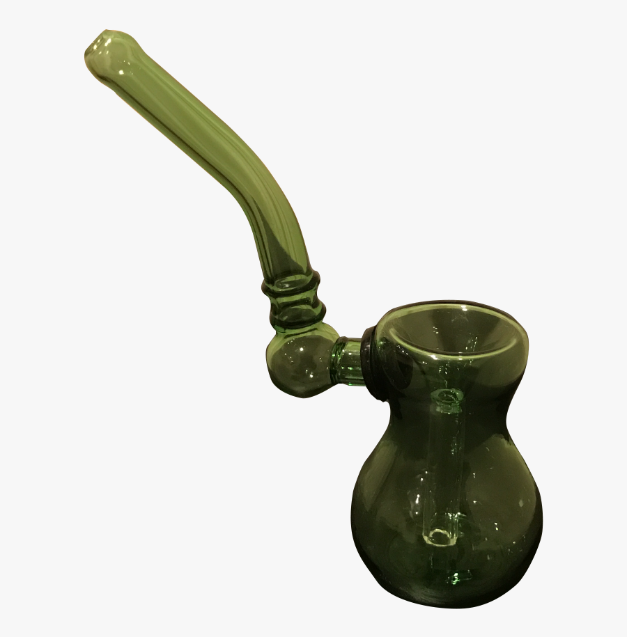 Green Glass Smoking Pipe - Ceramic, Transparent Clipart