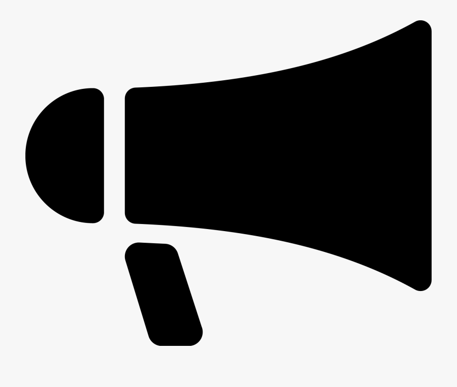 Megaphone Svg Free - Slope, Transparent Clipart