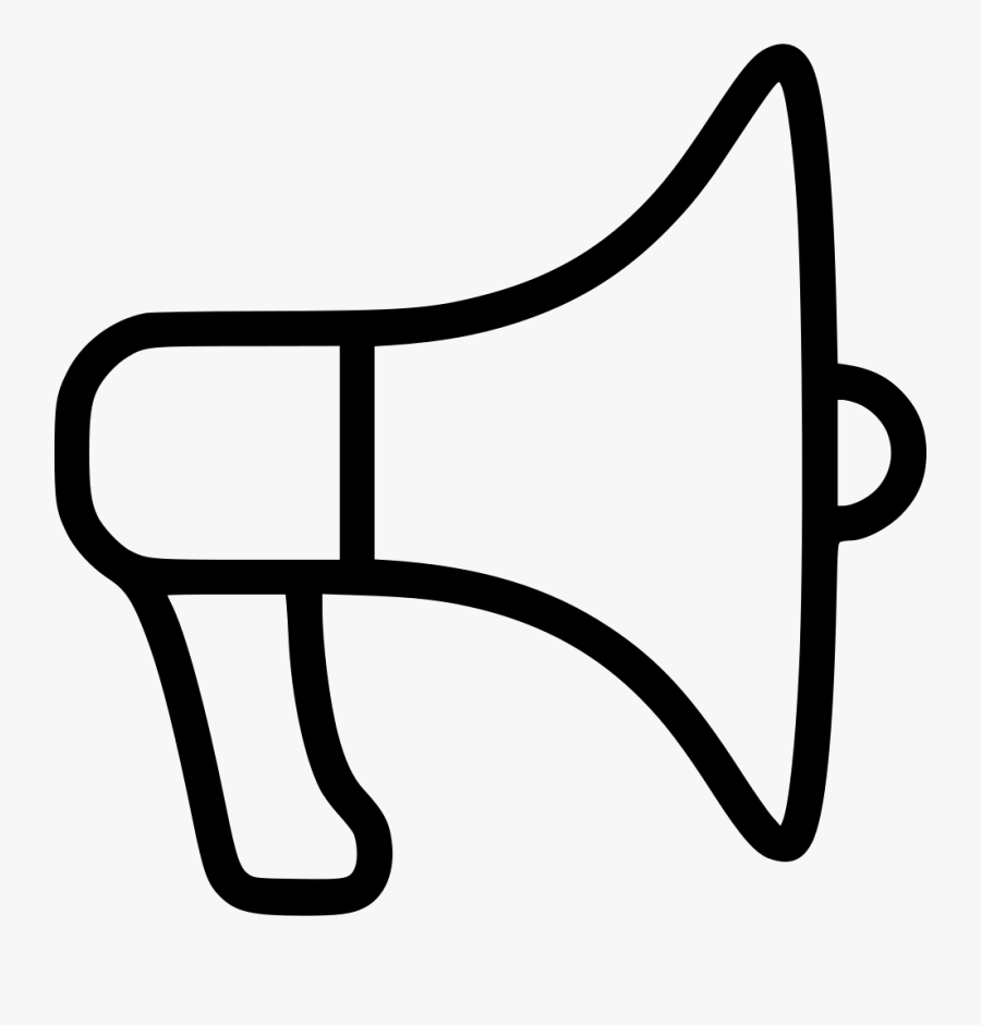 Megaphone - Transparent Background Megaphone Icon, Transparent Clipart