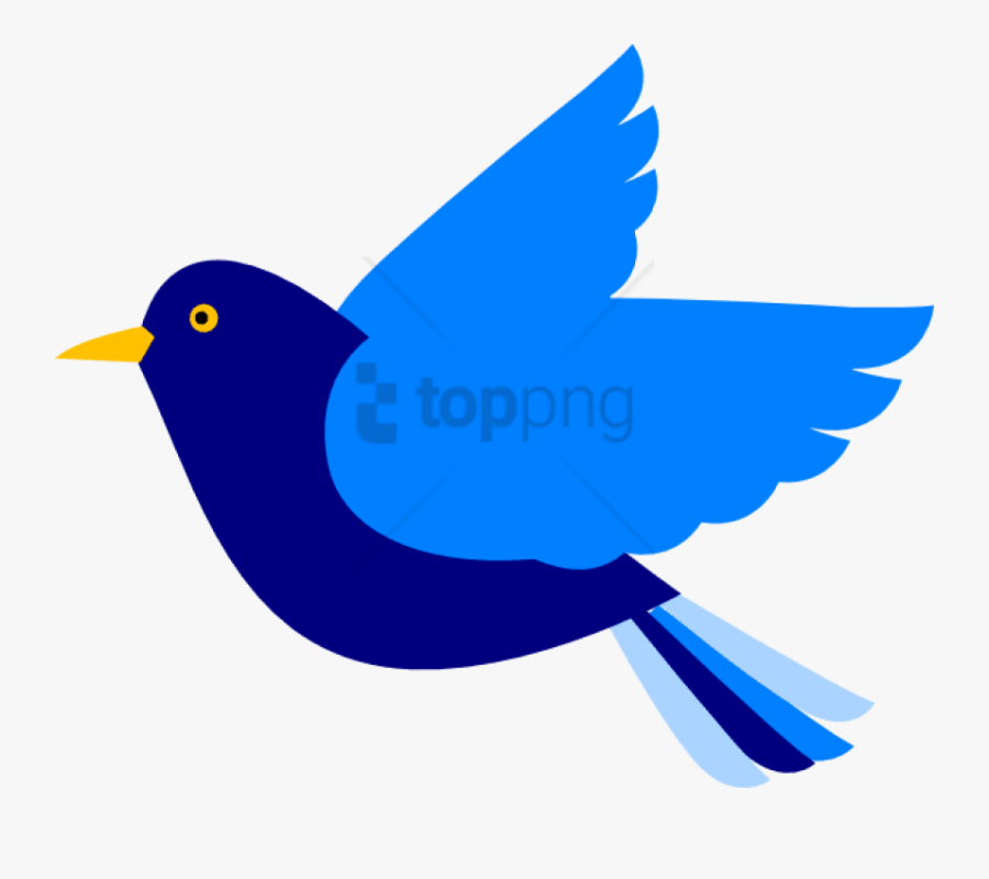Free Png Download Blue Bird Png Images Background Png - Flying Blue Bird Clipart, Transparent Clipart