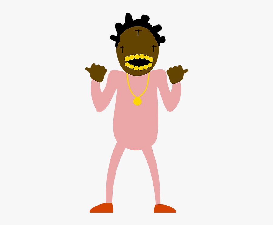 Cartoon Kodak Black Drawing, Transparent Clipart