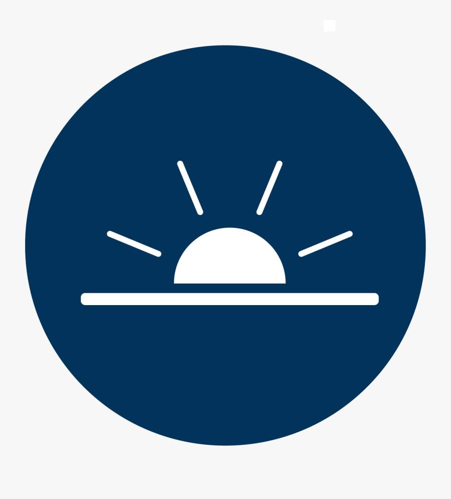 Water In The Early Morning Or Evening - Circle, Transparent Clipart