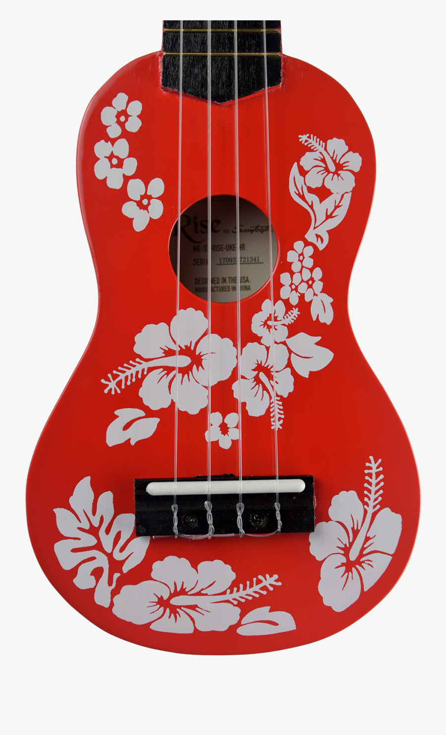 Transparent Ukelele Png - Flower Ukulele, Transparent Clipart