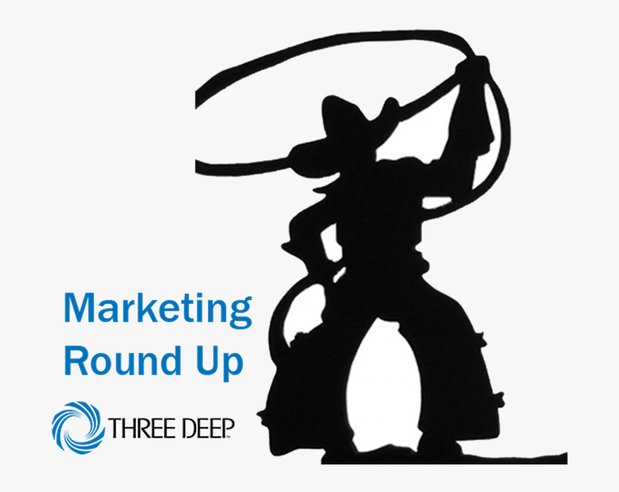 Cowboy Horse Lasso Team Roping Silhouette - Cutting Angles In Hairdressing, Transparent Clipart