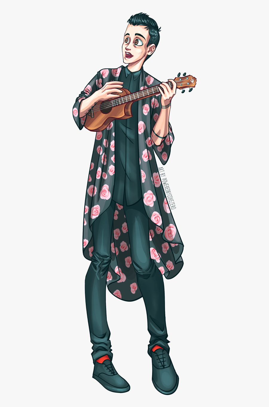 Ukelele By Poweredbycokezero // Who Ever This Poweredbycokezero - Tyler Joseph Lane Boy Outfit, Transparent Clipart