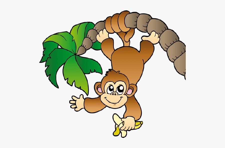 Thumb Image - Monkey Hanging From A Tree, Transparent Clipart