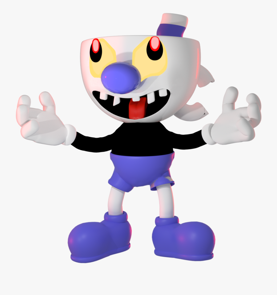 Stitchedaffliction 5 17 Mugman By The64thgamer - Cuphead Evil Cuphead And Mugman, Transparent Clipart