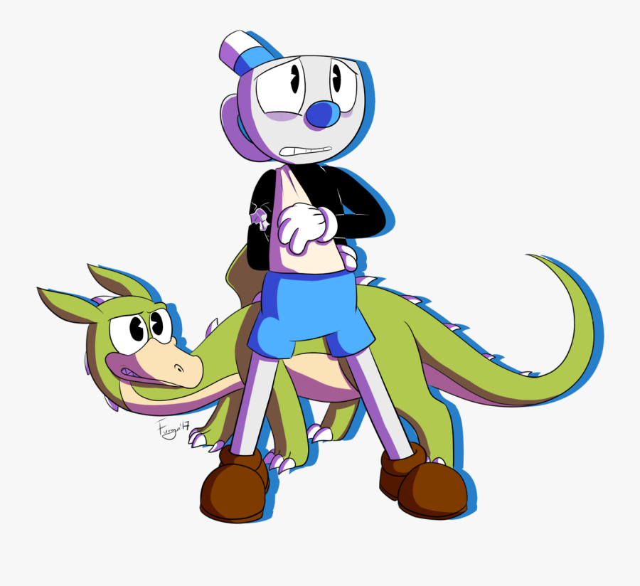 Demon Cuphead Love Clipart , Png Download - Cartoon, Transparent Clipart