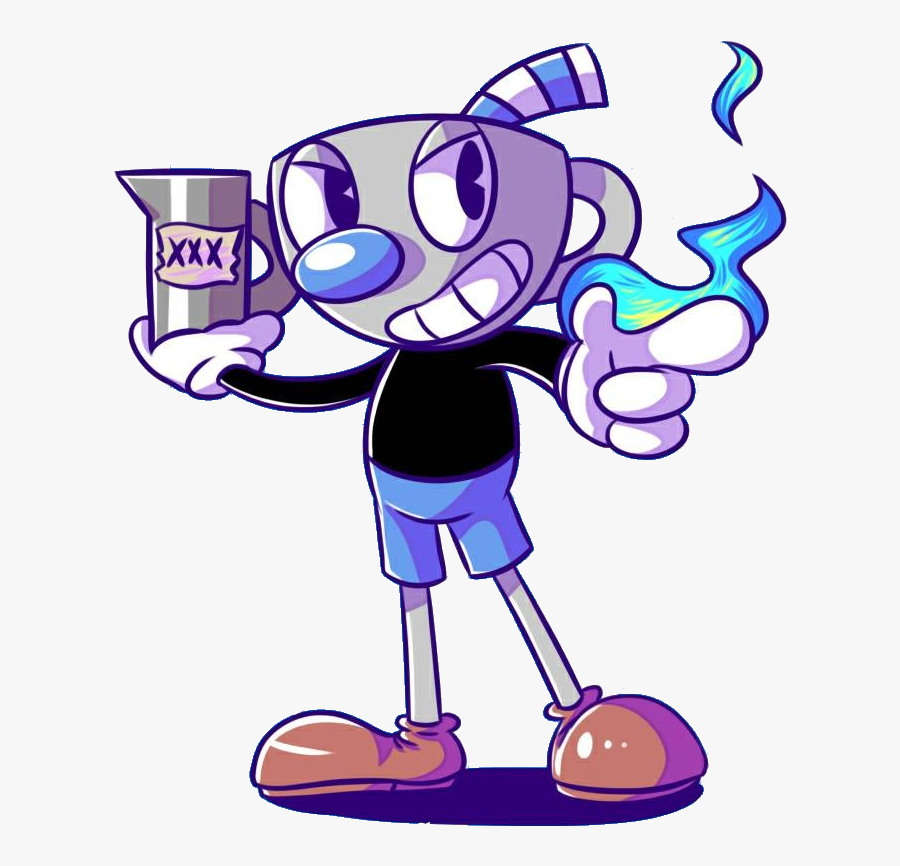 #cuphead #mugman #dontdealwiththedevil #cup #mug #toon - Cuphead And Mugman Dibujo, Transparent Clipart