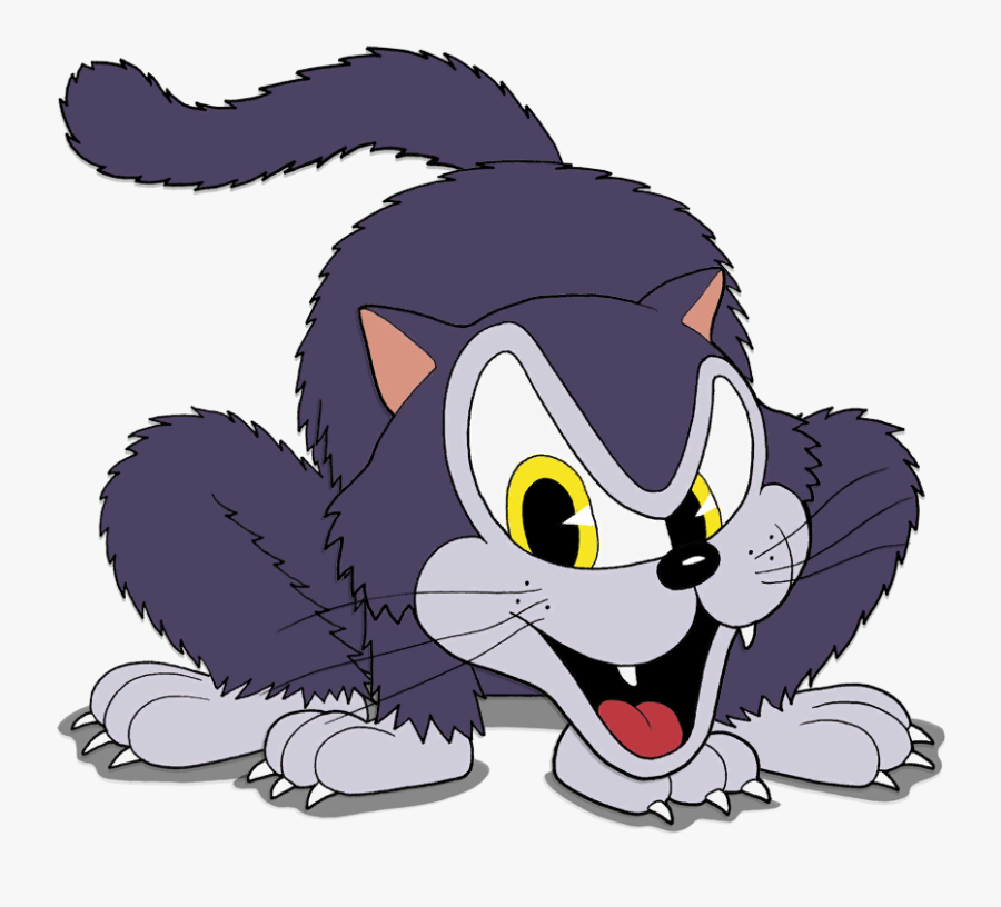 Cuphead Werner Werman Cat, Transparent Clipart