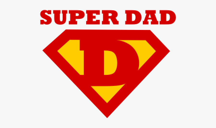 Father Clipart Super Dad - Super Dad Logo Png, Transparent Clipart