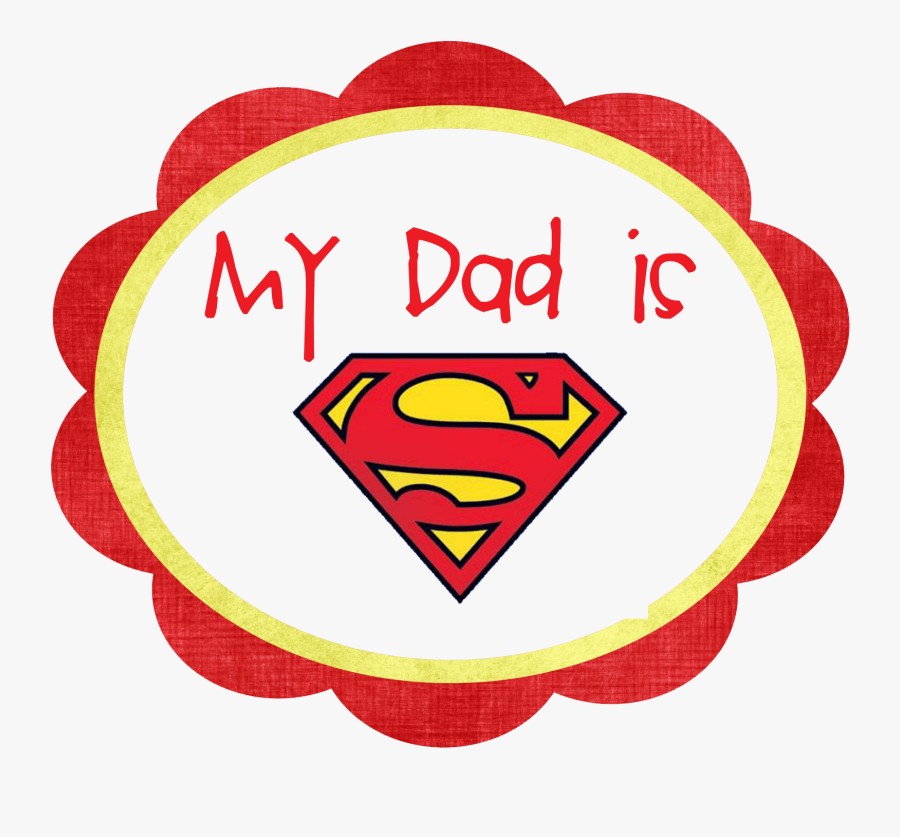 Daddys Day Free Png Image - Logo Superman, Transparent Clipart