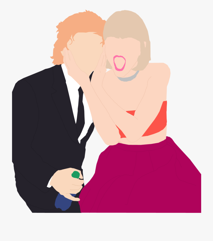 Transparent Hug Png - Taylor Swift Cartoon Png, Transparent Clipart