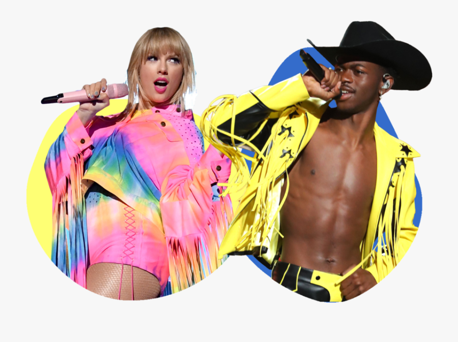 Taylor Swift Transparent - Lil Nas X Taylor Swift, Transparent Clipart