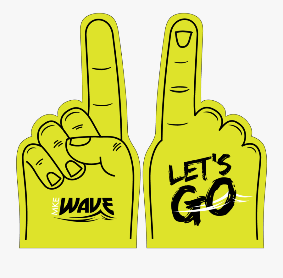 Wave Clip Finger, Transparent Clipart