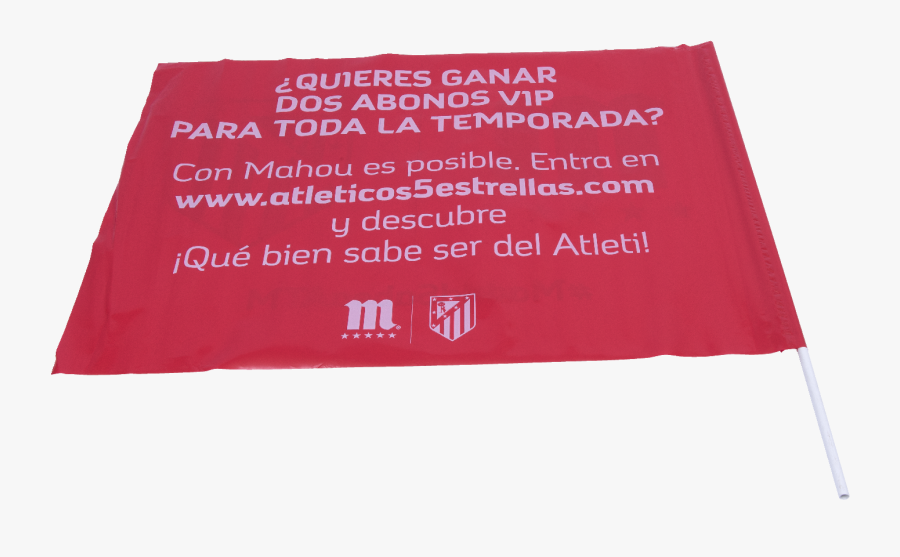 If 4500 If 4500fr Hand Waving Flags - Carmine, Transparent Clipart