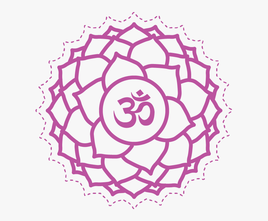 Clip Art Kundalini Tattoo - Crown Chakra Symbol Vector, Transparent Clipart