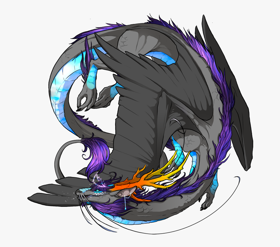 Dark And Nature Dragon Clipart , Png Download - Twilight Dragons, Transparent Clipart