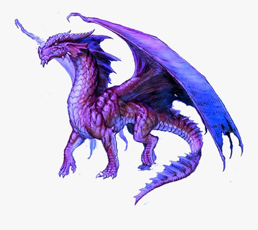 Dragon Png - Purple Dragons, Transparent Clipart