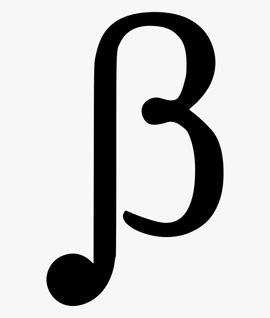 Beta Greek, Transparent Clipart