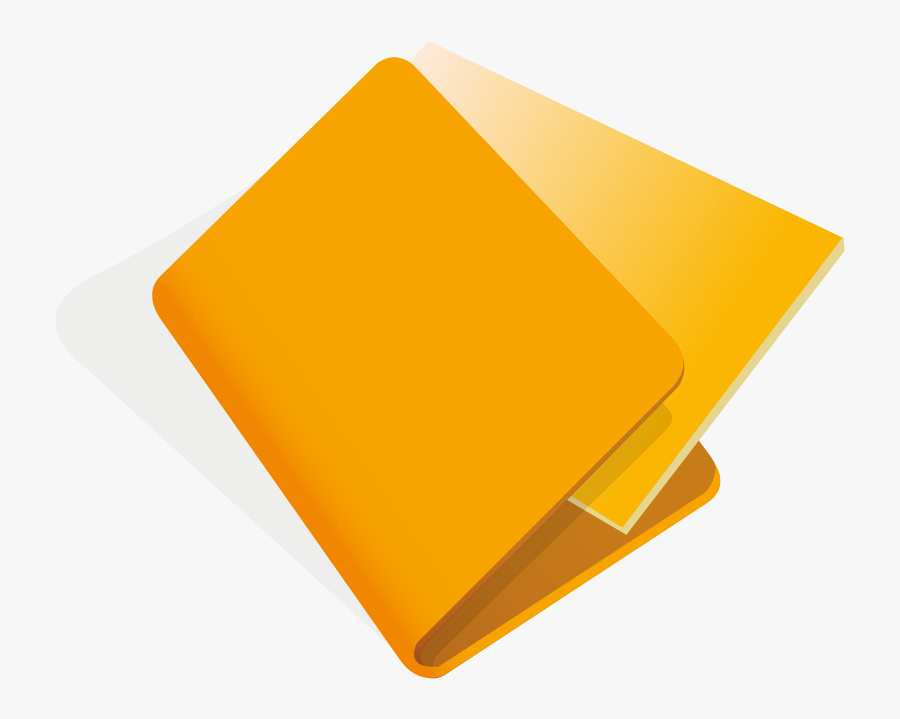 Clipart - Cartella - Folder - Dossier Orange Clipart, Transparent Clipart