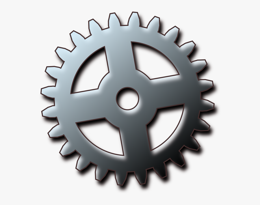 Gear Drawing Cog - Minority Owned Business, Transparent Clipart