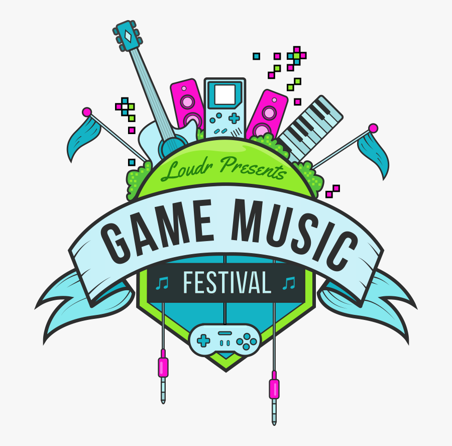 Logo Music Jeux Video, Transparent Clipart
