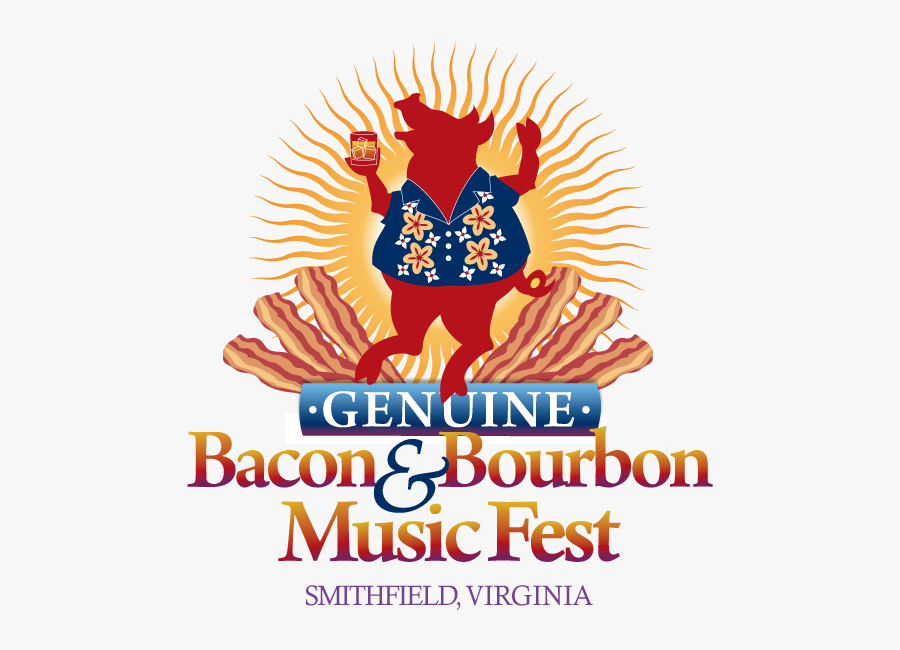 Smithfield Va Bacon, Bourbon & Beach Music Fest, Transparent Clipart