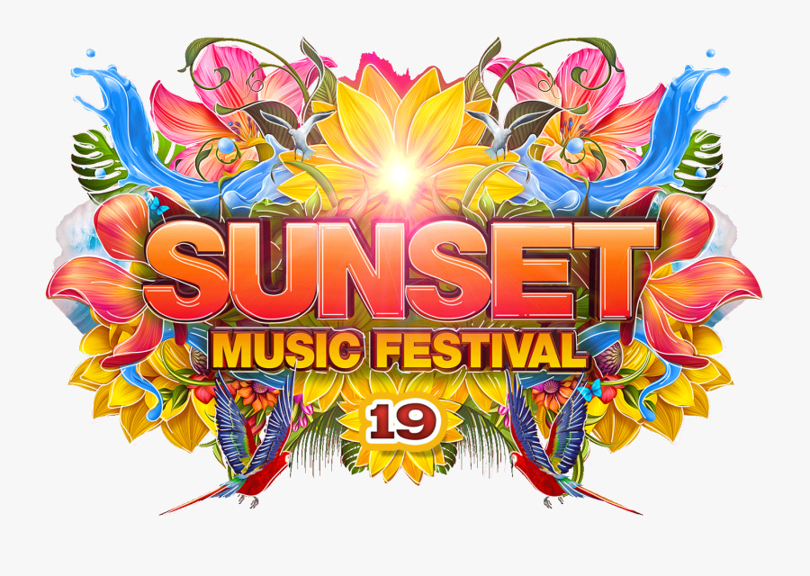 Sunset Music Festival Image - Sunset Music Festival Logo, Transparent Clipart