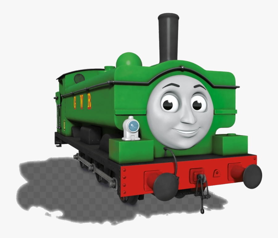 Thomas The Train Tank Engine Clipart Green Duck Transparent - Thomas And Friends Green Engine, Transparent Clipart