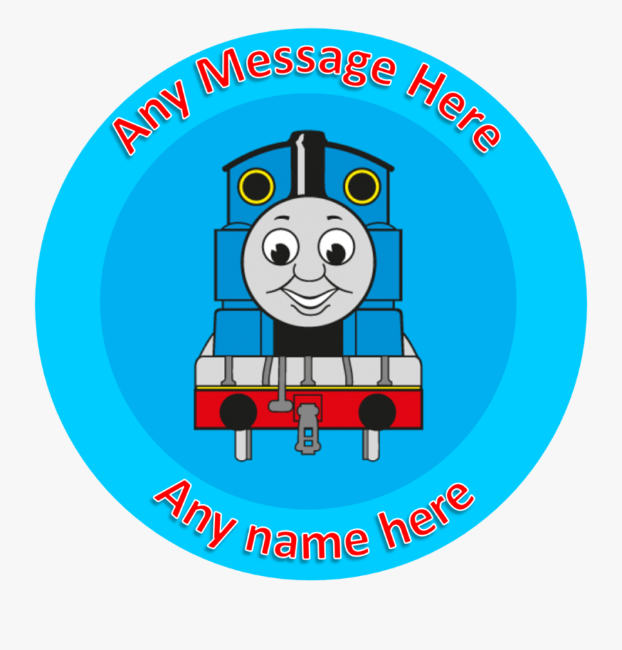 Download Thomas Tank Engine Cake Topper Edible Icing Or Wafer Thomas The Train Svg Free Transparent Clipart Clipartkey