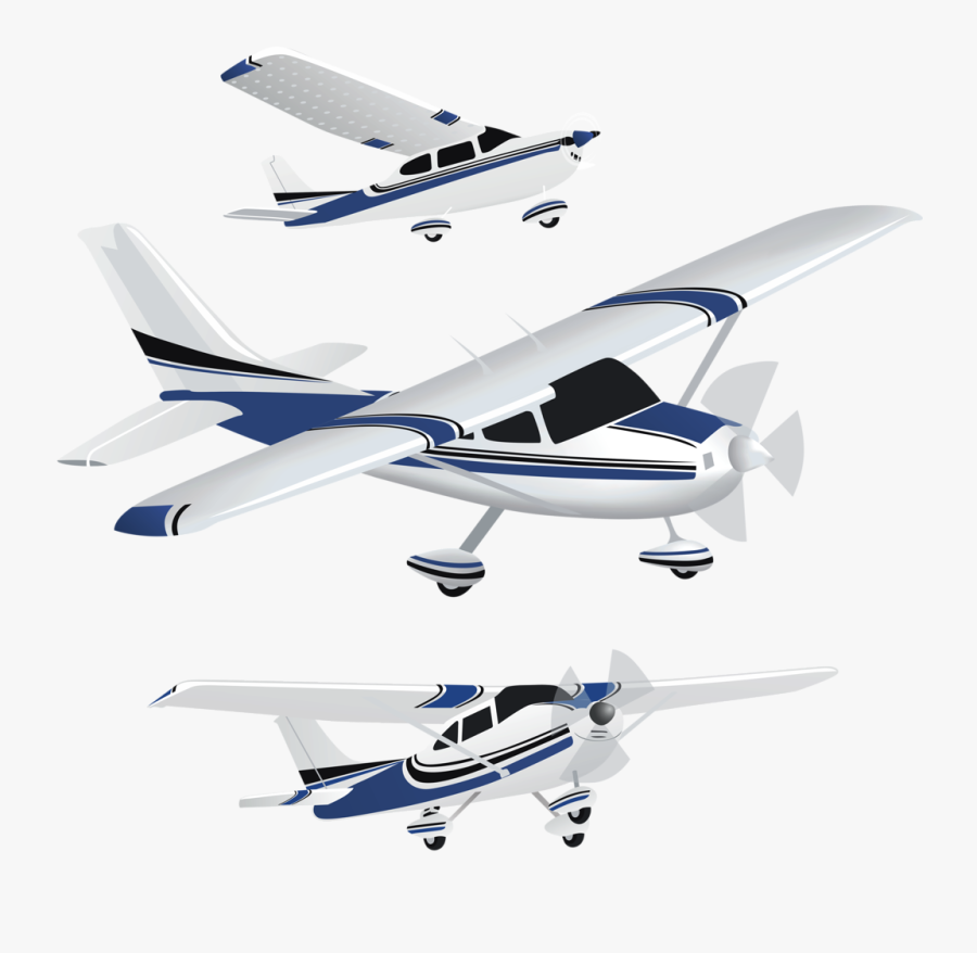 Cessna 182 Art Tech Clipart , Png Download - Small Airplanes Transparent Background, Transparent Clipart