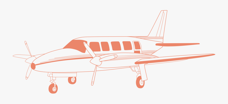 Learn To Fly Our Piper Chieftain Aircraft - Navajo Piper Vector, Transparent Clipart