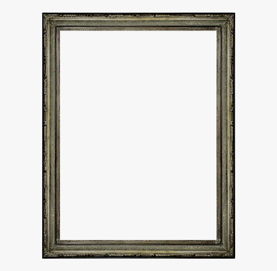 Accent Mirrors With Silver Plastic Frames Clipart , - Picture Frame, Transparent Clipart