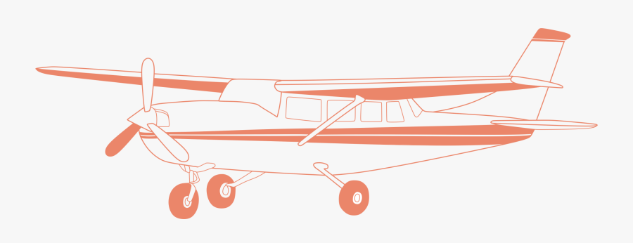 Learn To Fly Our Cessna 207 Aircraft - Monoplane, Transparent Clipart