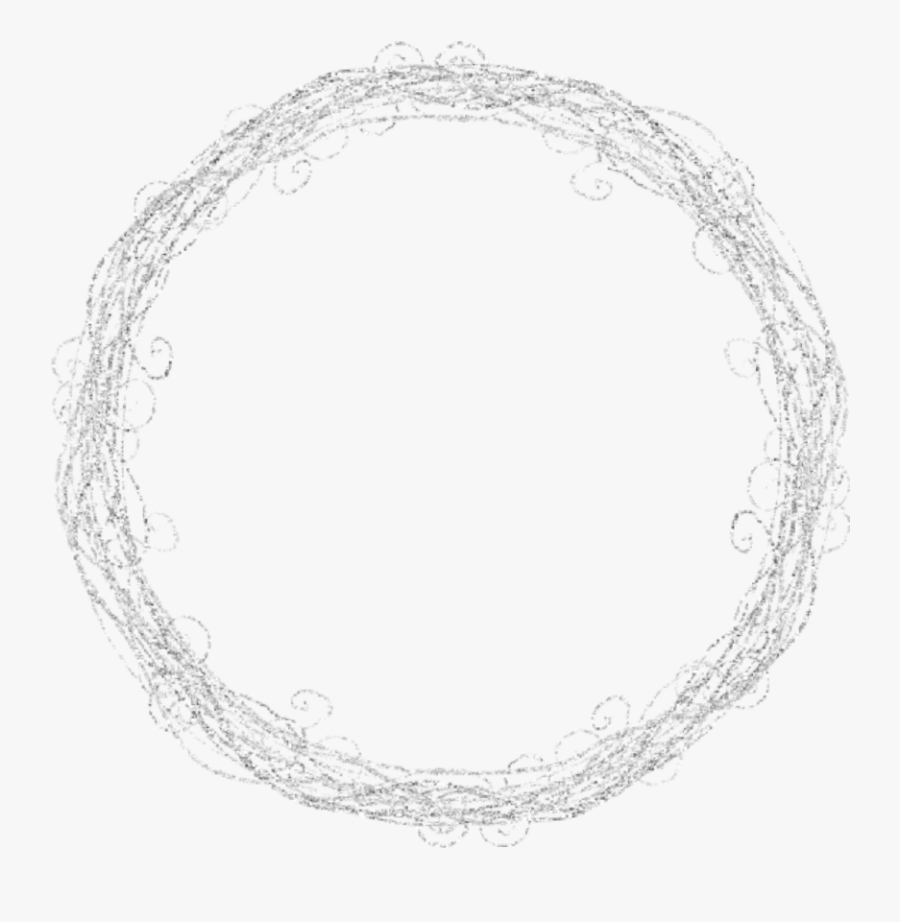 #mq #silver #round #frame #frames #border #borders - Silver Circle Border, Transparent Clipart