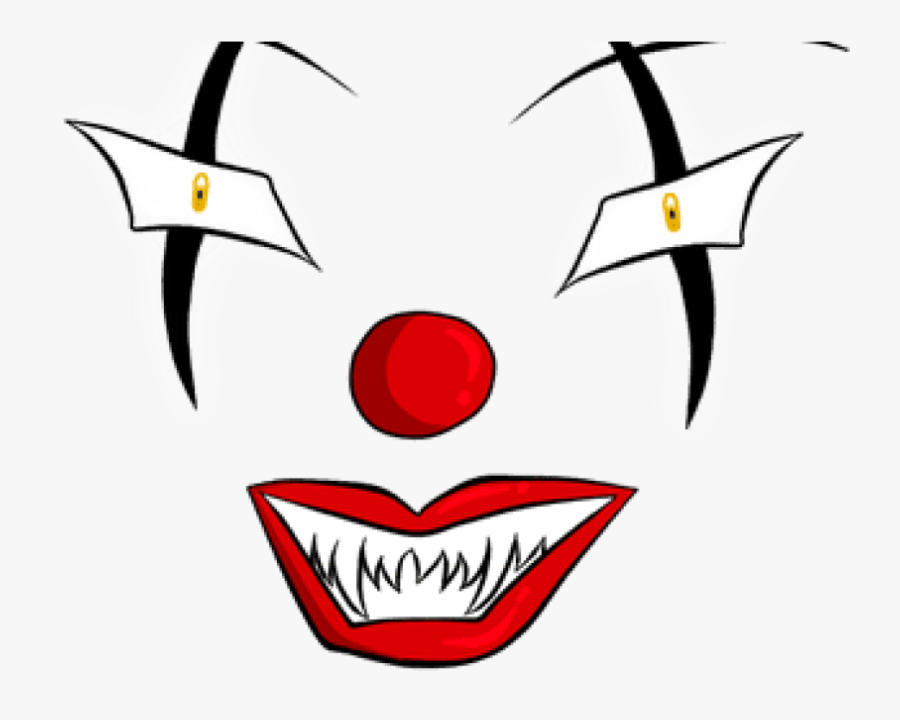 Free Png Download Evil Clown Eyes Transparent Png Images - Scary Clown Face Png, Transparent Clipart