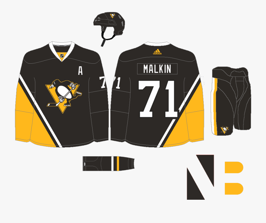 Transparent New Jersey Png - Pittsburgh Penguins, Transparent Clipart