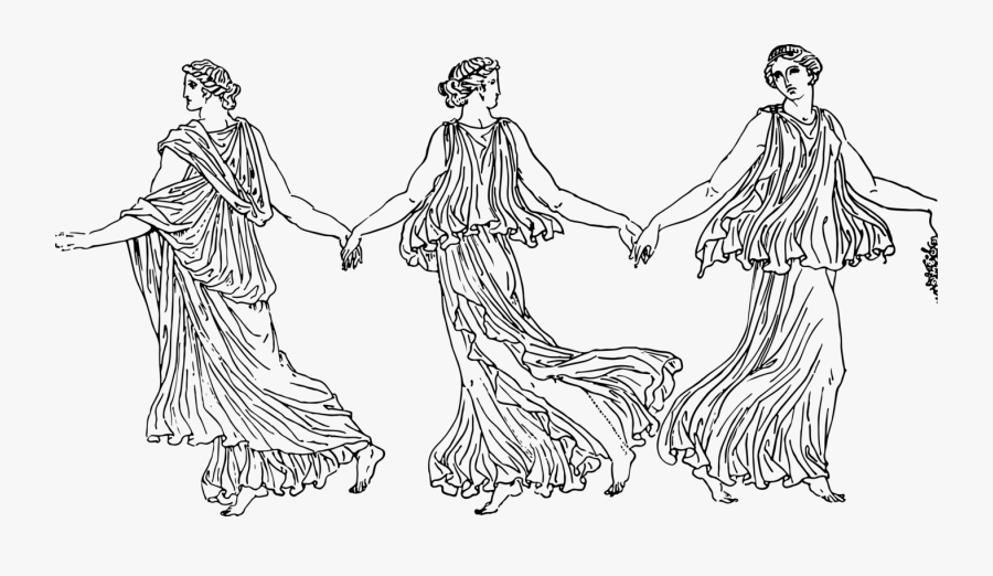 Standing,line Art,style - Antigua Grecia Png, Transparent Clipart