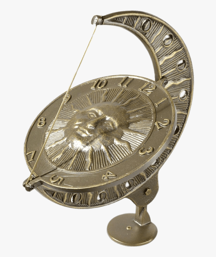 French Moon And Sun Dial - Whitehall Sun And Moon Sundial, Transparent Clipart