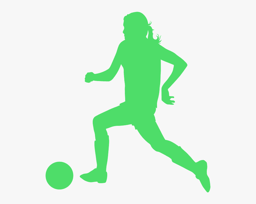 Silhueta Jogadora Vetor Png, Transparent Clipart