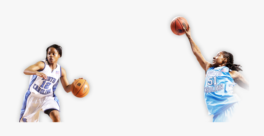 Carolina Girls Basketball Camps - Women Basketball Player Png, Transparent Clipart