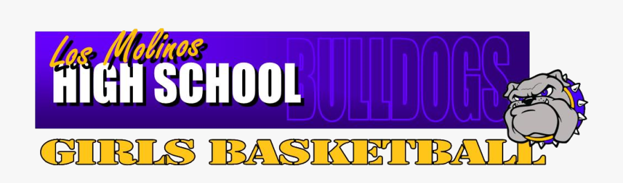 Los Molinos Girls Basketball - Waterloo Bulldogs, Transparent Clipart