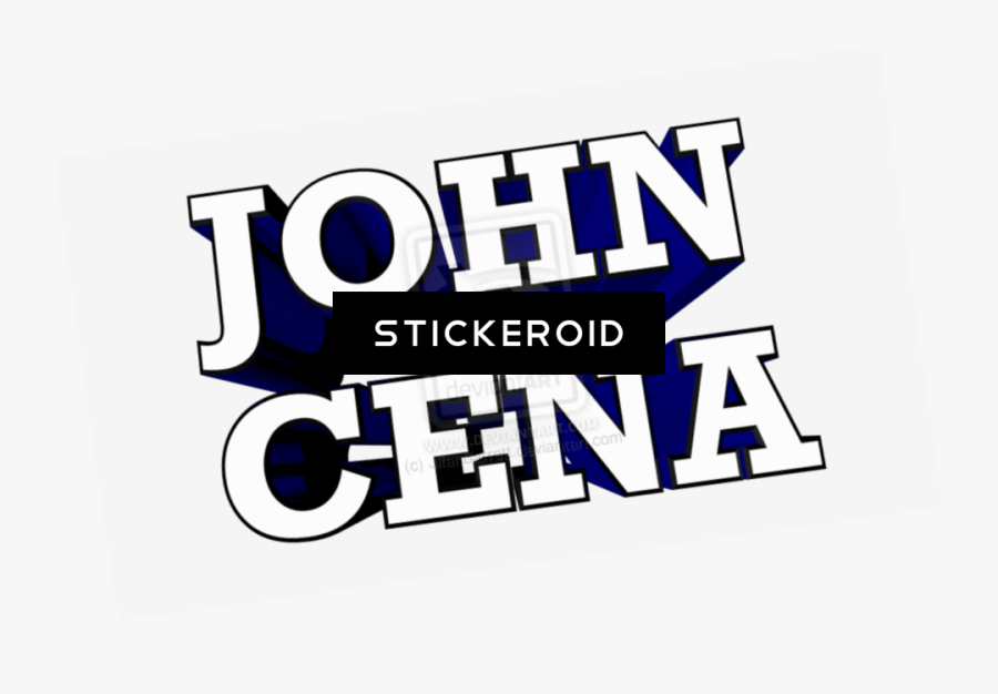 John Cena Logo Png - John Cena, Transparent Clipart
