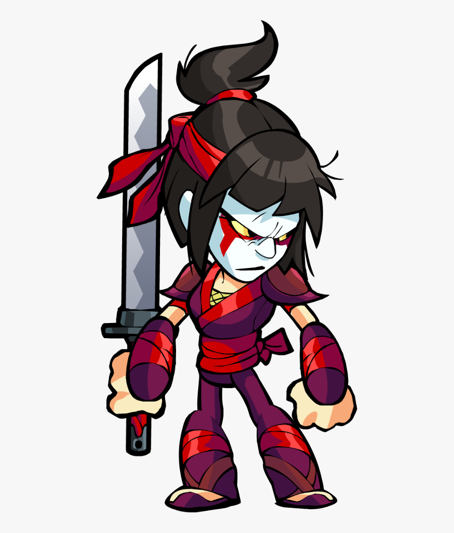 Hattori - Hattori Brawlhalla, Transparent Clipart