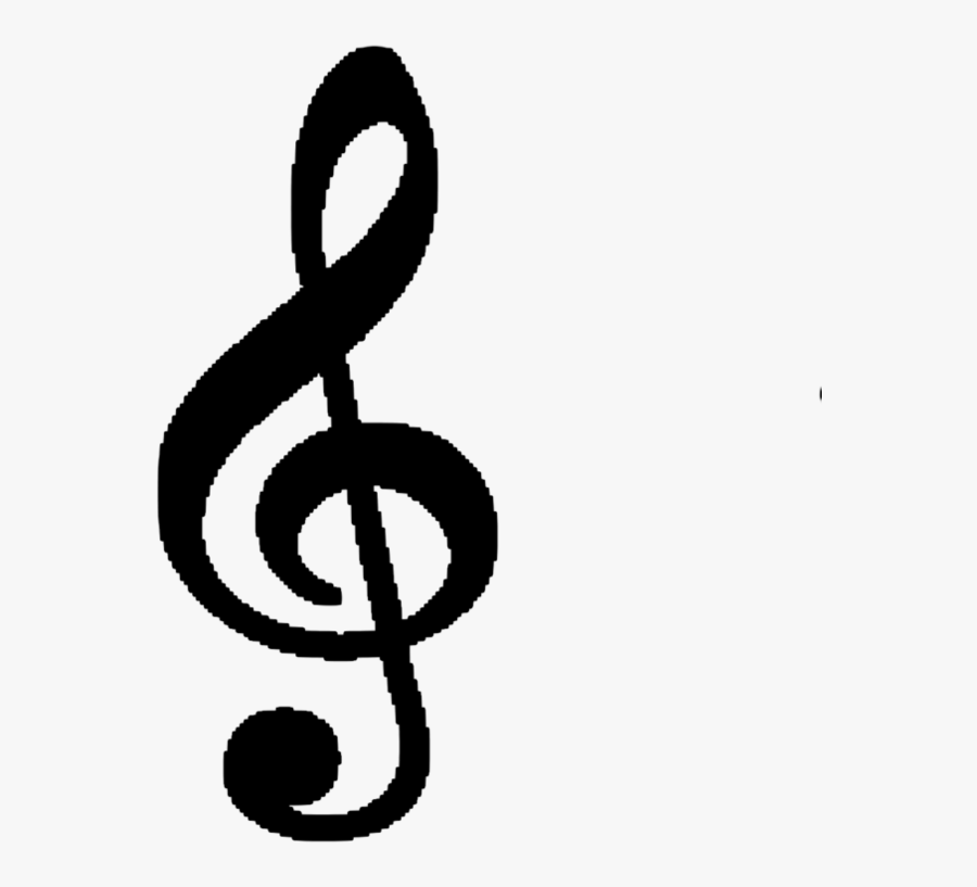 Musical Note Royalty-free Clip Art - Treble Clef Png, Transparent Clipart