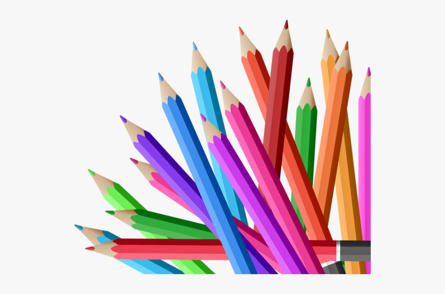 Page 33 School Clipart, Journal Notebook, Motifs, School - Pencil Crayons Clipart, Transparent Clipart