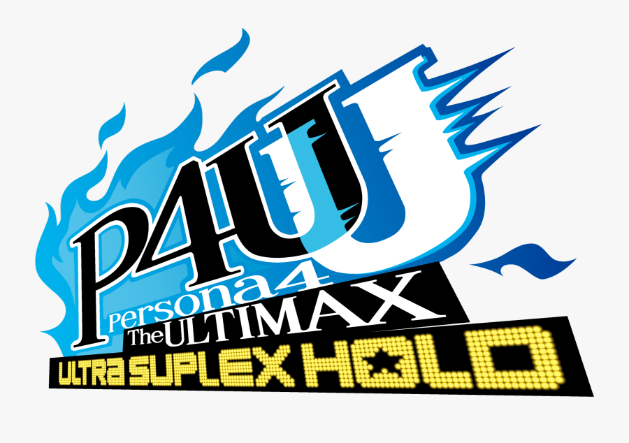 Persona 4 Arena Ultimax Logo, Transparent Clipart