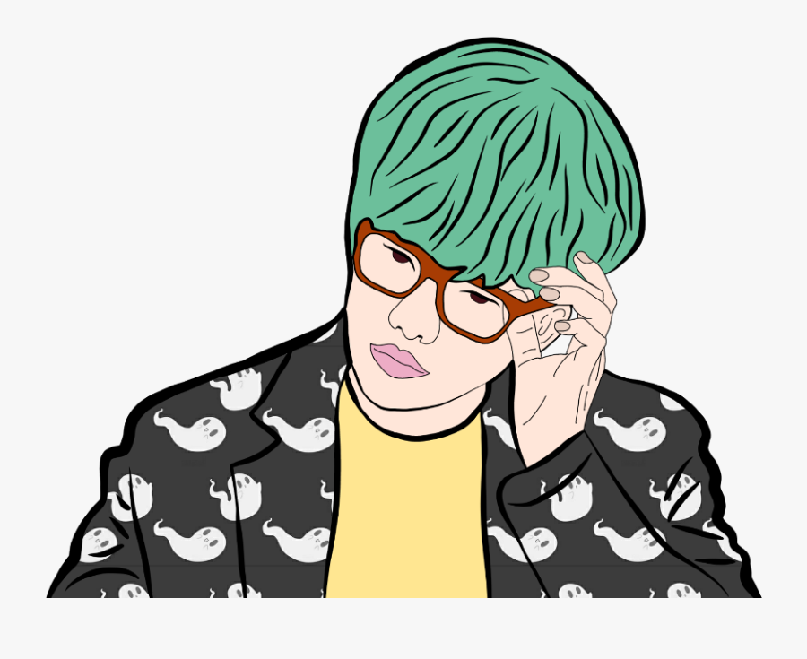 #bts #suga #kpop #music #boy #outline #drawing #mysticker - Drawing Bts Suga Clipart, Transparent Clipart