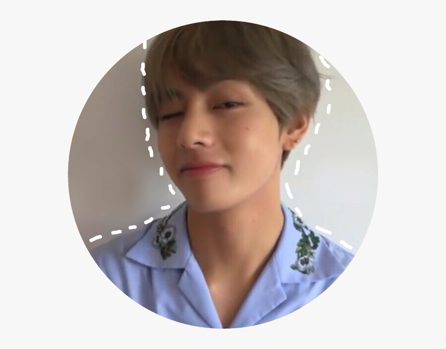 Edit Icon Taehyung Kpop Easy Clipart Transparent Stock - Icon Taehyung, Transparent Clipart